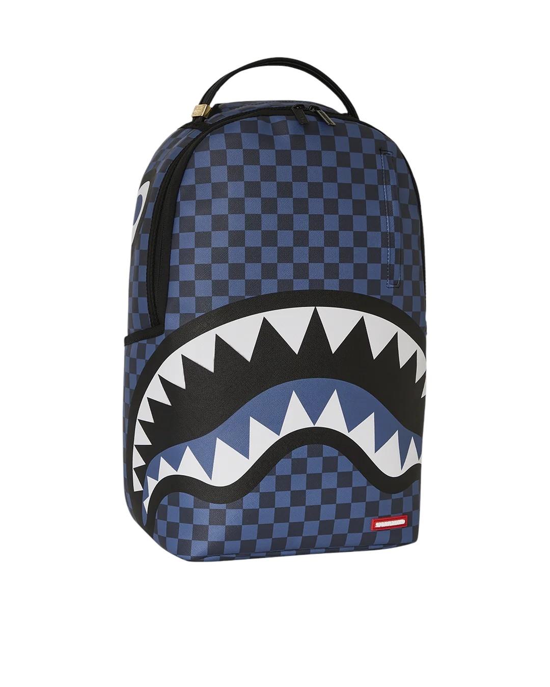 Mochila Sprayground Midnight Sip de cuadros azules