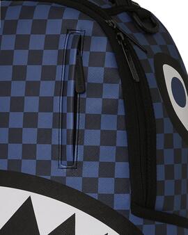 Mochila Sprayground Midnight Sip de cuadros azules