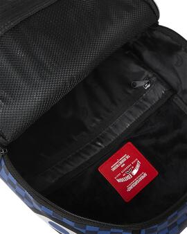 Mochila Sprayground Midnight Sip de cuadros azules