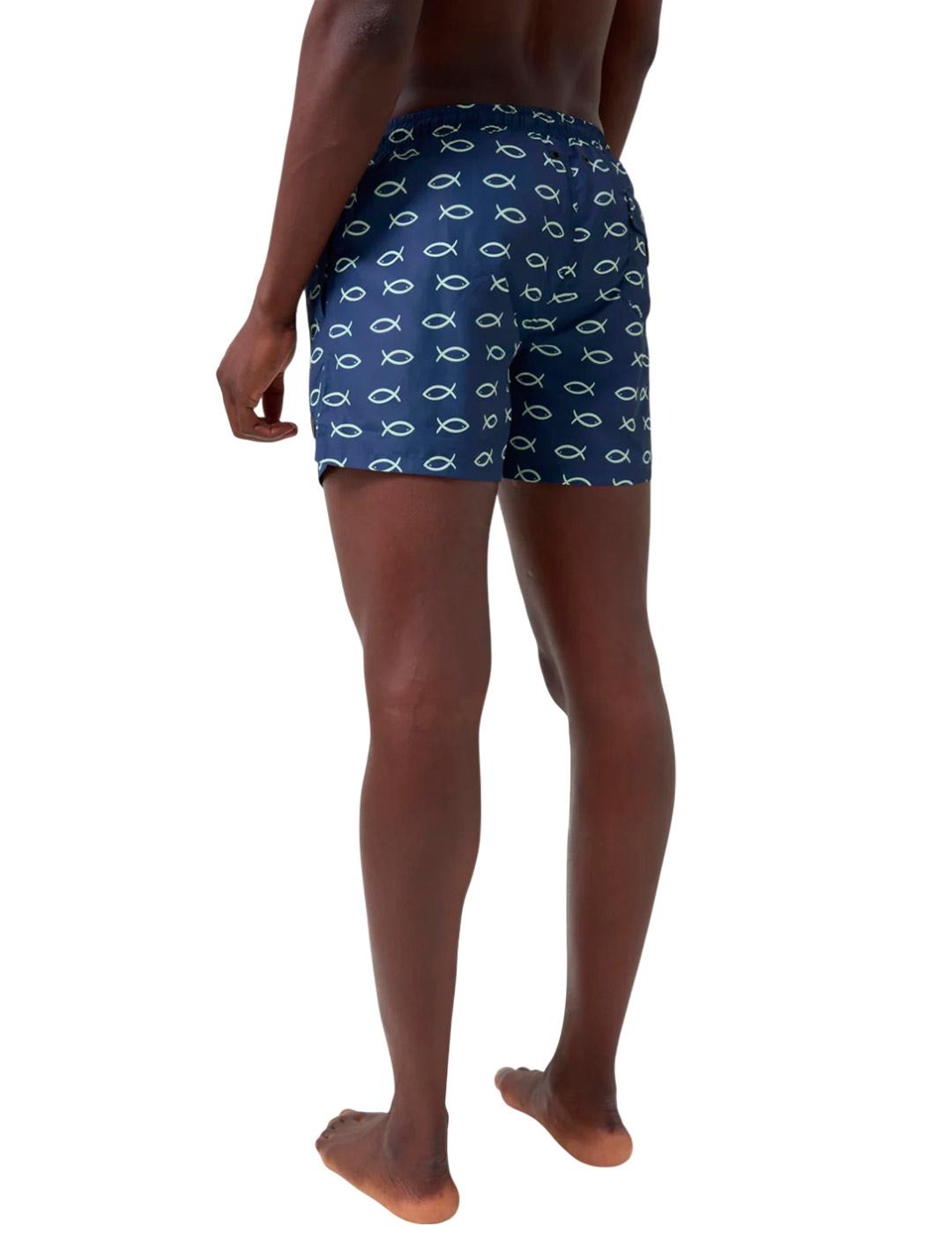 Bañador Altona Dock azul marino para hombre