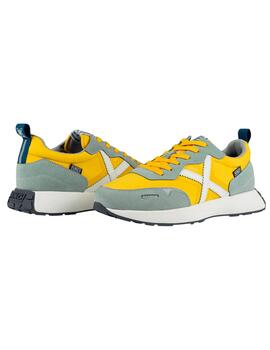 Zapatillas Munich Xemine 76 amarillas para hombre