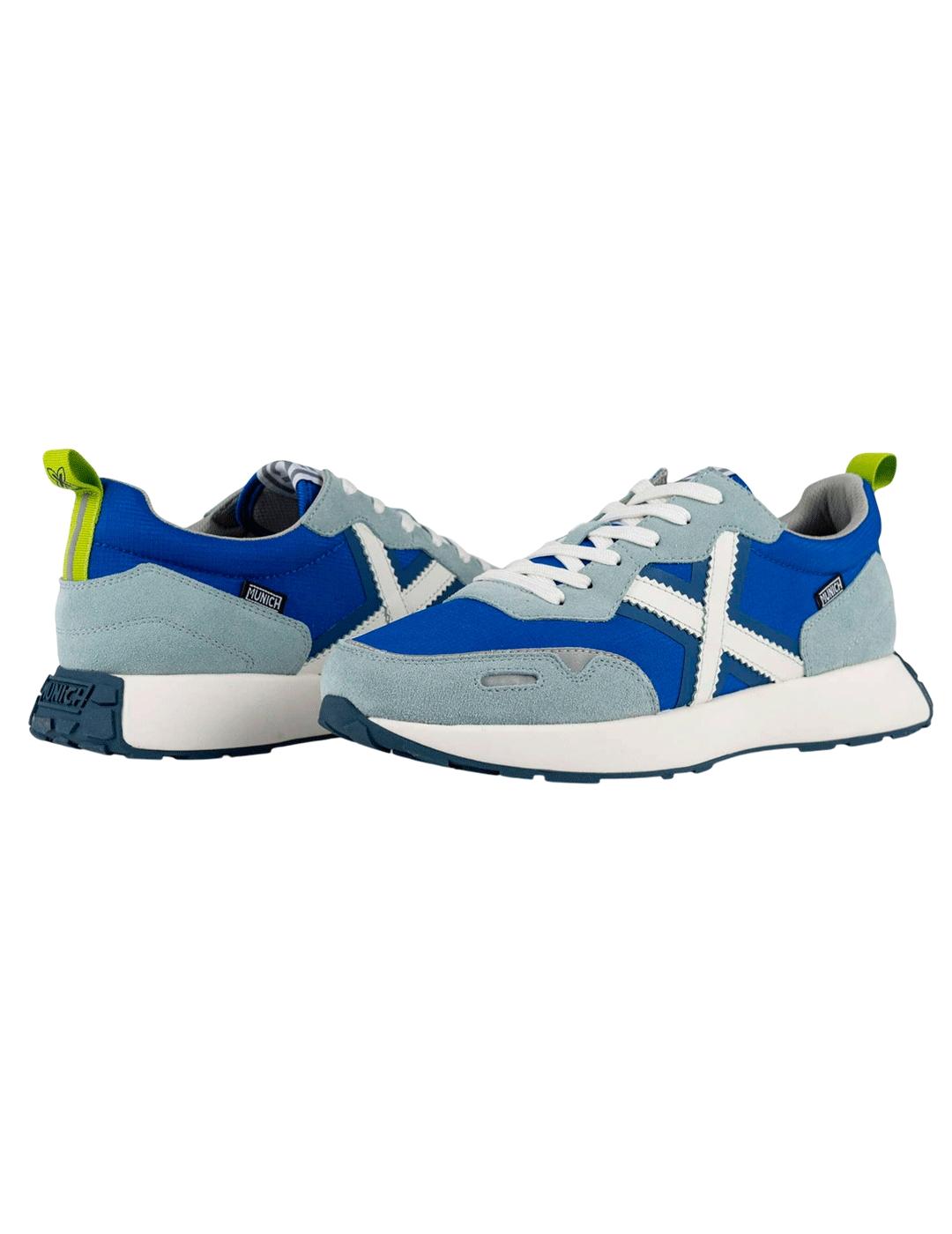 Zapatillas Munich Xemine 77 azules para hombre