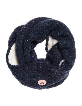 Bufanda Superdry Clarrie Stitch Snood azul mujer