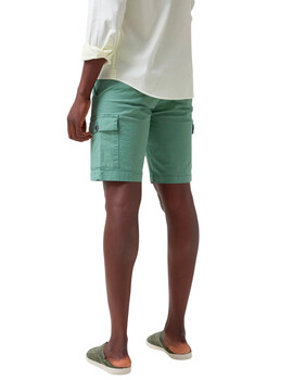 Pantalón corto Altona Dock verde con bolsillos