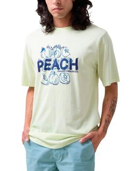 Camiseta Altona Dock verde agua para hombre