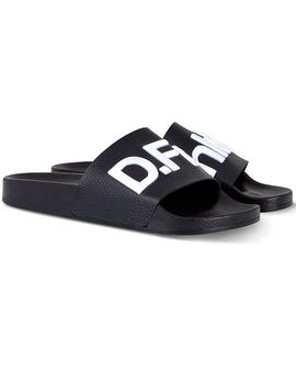 Chanclas D Franklin 3d slide negras para mujer