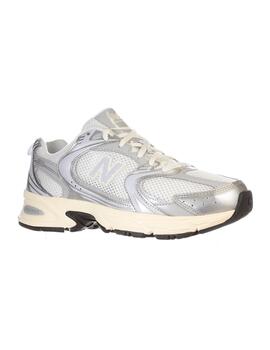 Zapatillas New Balance 530 grises metálicas