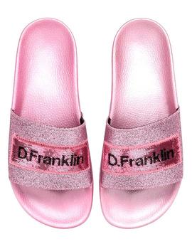 Chanclas D Franklin rosas para mujer