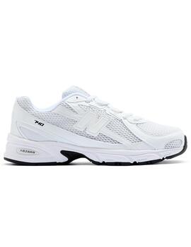 Zapatillas New Balance 740 todas blancas