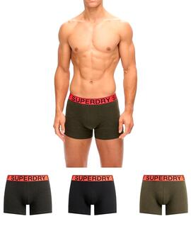 Ropa interior Superdry para hombre negra