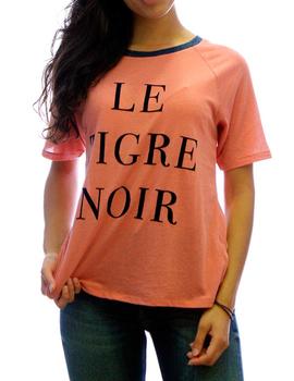 Camiseta Maison Scotch Le Tigre Noir para mujer
