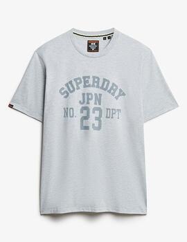 Camiseta Superdry Japan gris