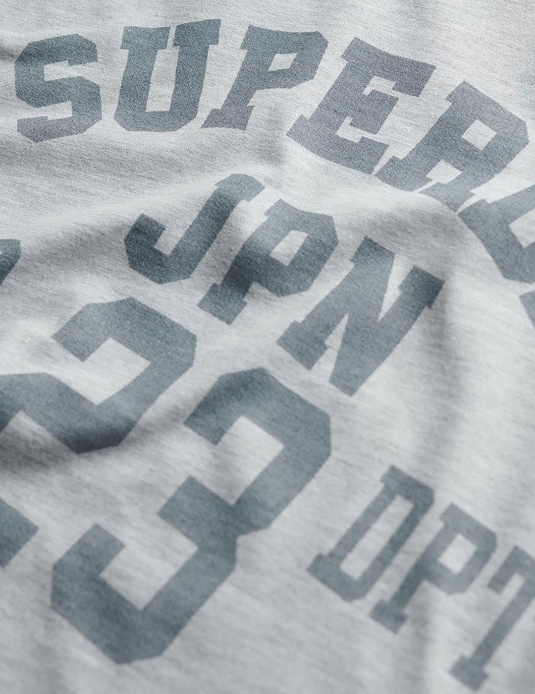 Camiseta Superdry Japan gris