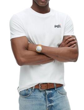 Camiseta básica Superdry blanca