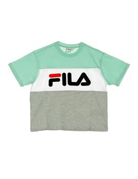 Camiseta Fila Allison verde para mujer