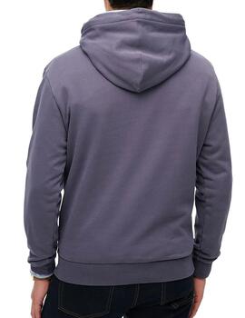 Sudadera Superdry Athletics gris azulada