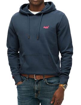 Sudadera básica Superdry azul