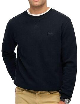 Sudadera básica Superdry negra