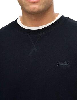 Sudadera básica Superdry negra