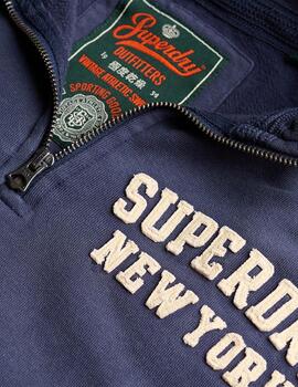 Sudadera Superdry New York azul