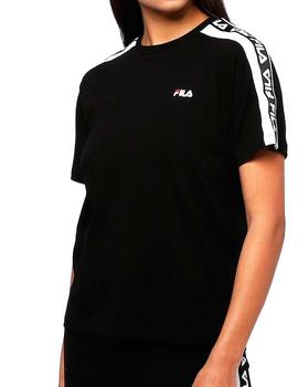 Camiseta básica Fila color negro para mujer