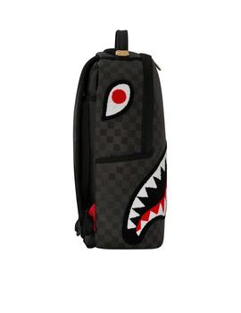 Mochila tiburón Sprayground cuadros negros