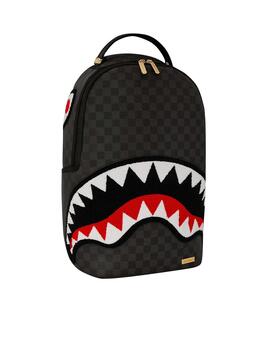 Mochila tiburón Sprayground cuadros negros