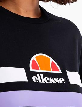 Camiseta Ellesse Lattea negra para mujer