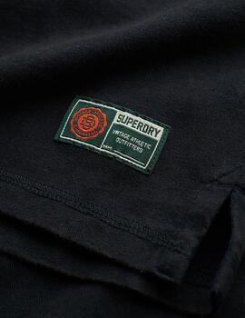 Polo rugby Superdry azul marino