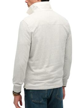 Polo rugby Superdry gris