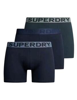 Ropa interior Superdry azul marino para hombre