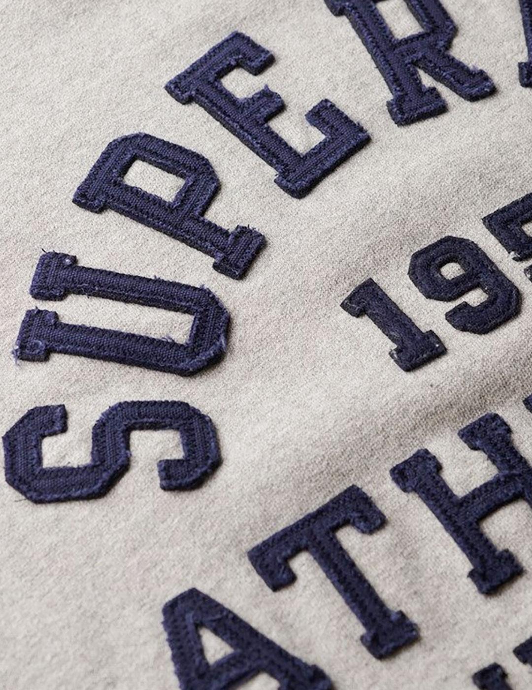 Sudadera Superdry Vintage Athletic gris para hombre