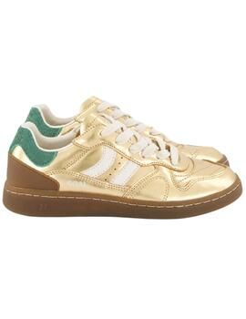 Zapatillas Coolway Goal doradas para mujer