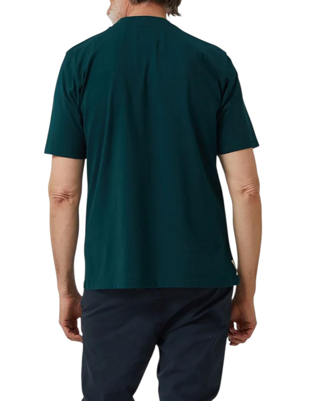 Camiseta Altona Dock ancla verde