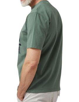 Camiseta Altona Dock verde estilo marinera