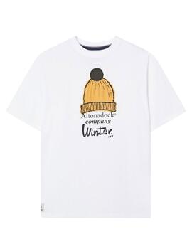 Camiseta Altona Dock Company blanca