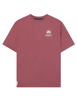 Camiseta básica Altona Dock Resistant granate