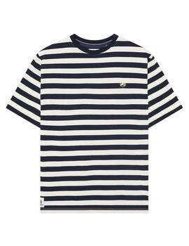 Camiseta rayas marineras Altona Dock hombre