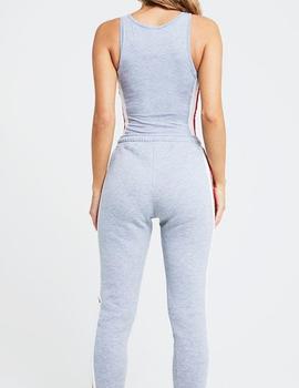 Body Siksilk Phoenix gris para mujer