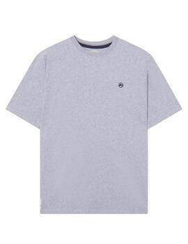 Camiseta básica Altona Dock gris