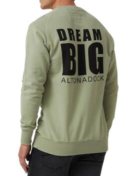 Sudadera Dream Big Altonadock verde