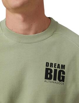 Sudadera Dream Big Altonadock verde