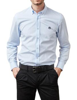 Camisa Altona Dock para vestir de rayas azules