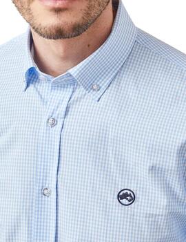Camisa Altona Dock para vestir de cuadros azules