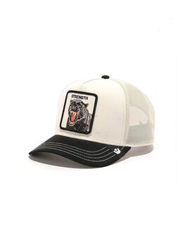 Gorra Goorin Bros pantera blanca y negra