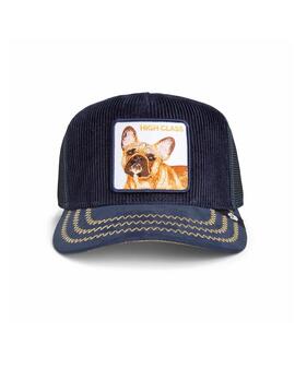 Gorra Goorin Bros Bulldog Francés azul marino