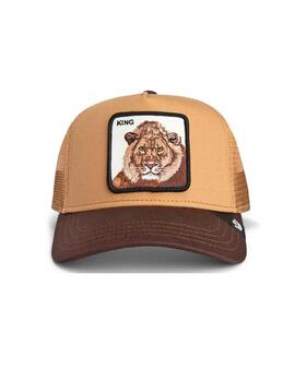 Gorra Goorin Bros del león marrón