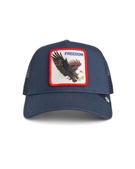 Gorra Goorin Bros águila azul marino