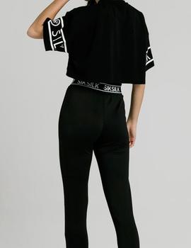 Camiseta crop Siksilk Oversized para mujer