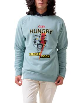 Sudadera Altona Dock Stay Hungry gris